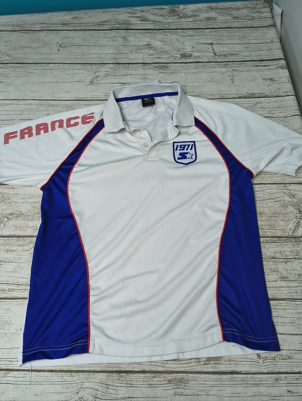 Vintage Starter France Soccer Polo Made In France Size Small
